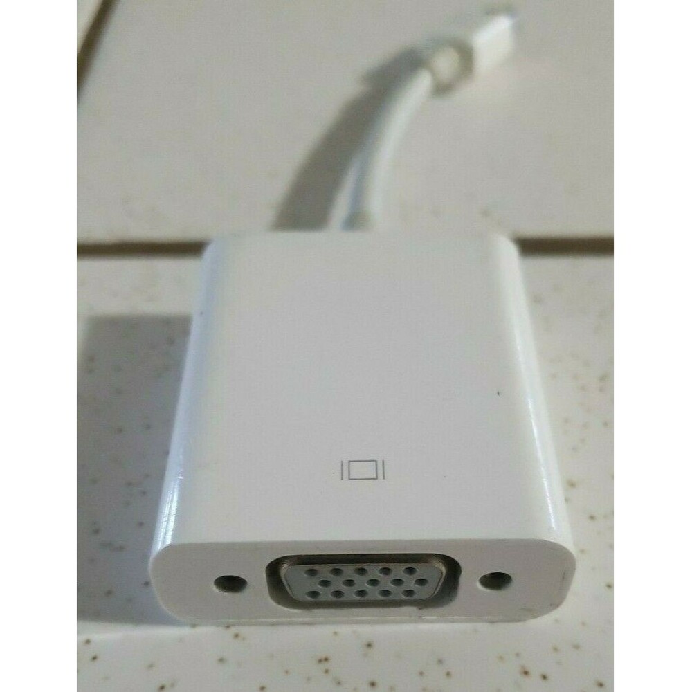 Apple A1307 Genuine Thunderbolt Mini Display Port to VGA Adapter